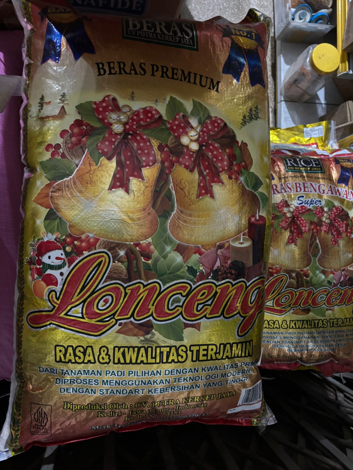 BERAS LONCENG 20 KG